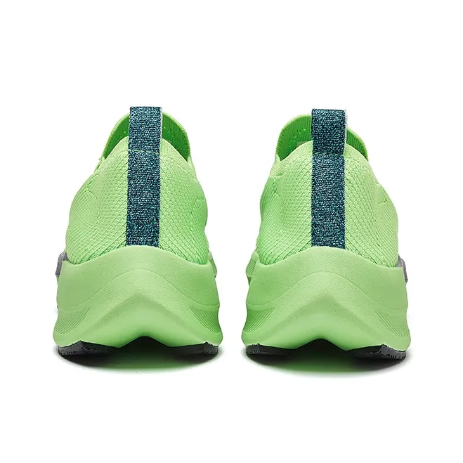 VOIT Breathable, Impact Resistant, Lightweight Low Top Air Cushion Marathon Running Shoes Unisex Light Green-4