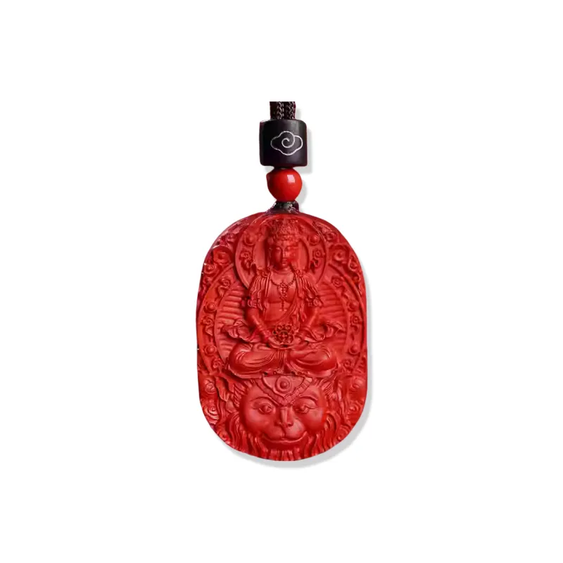 Sima Is Ethereal Cinnabar Pendants Unisex-21
