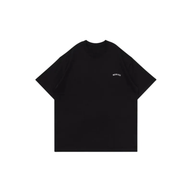 Needles GROCERY Collaboration T-Shirts Unisex Black-0