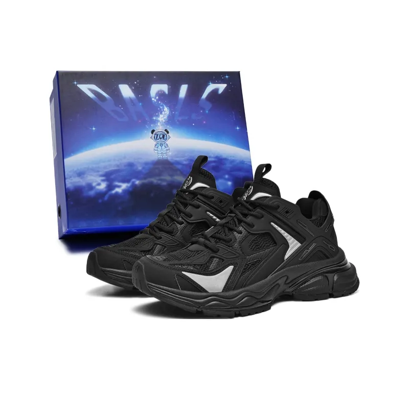 BASLS Moon Exploration Collection Trendy Versatile Low Top Chunky Sneakers Unisex-34