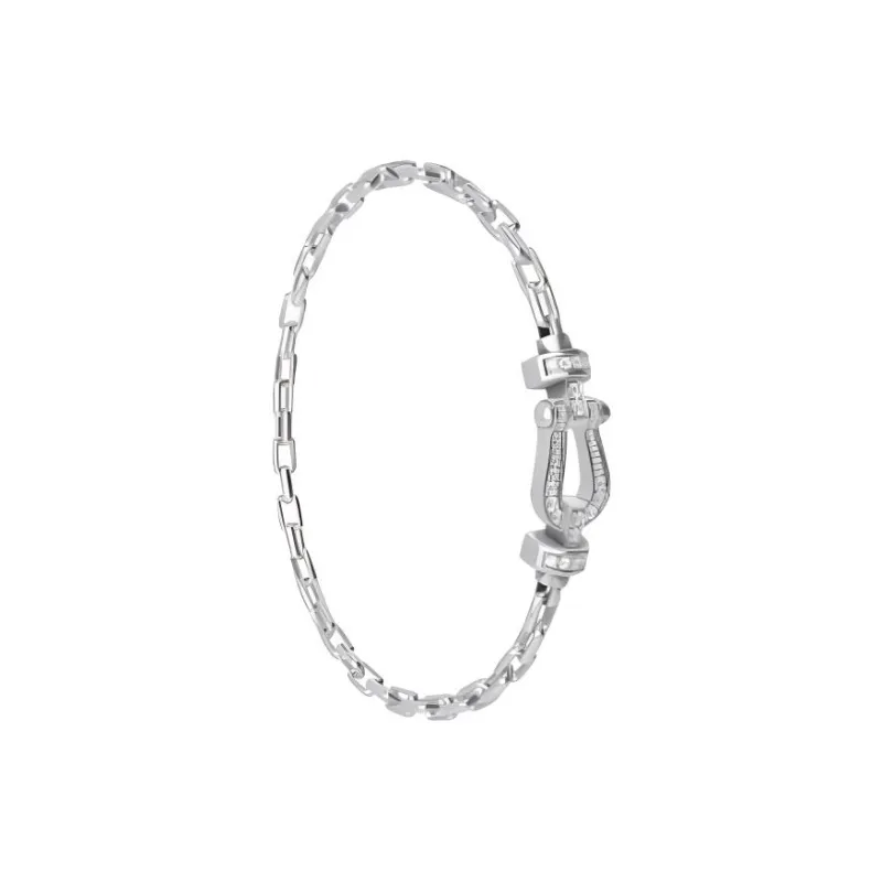 FRED 18K White Gold Bracelets Men's Silver-1