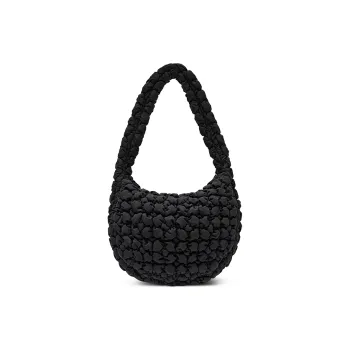 Soullight Water Repellent Fabric Tote Shoulder Bag Women's Black