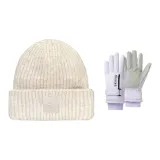 White Hats & Caps+Purple Gloves