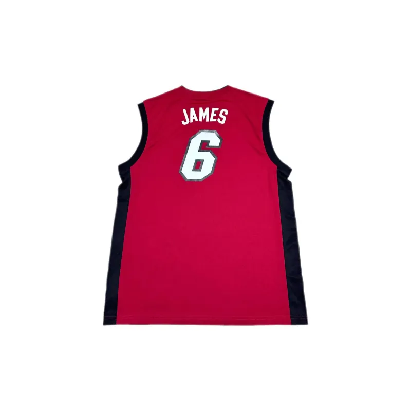 Adidas x NBA Heat Team Basketball Jerseys Unisex Burgundy-1