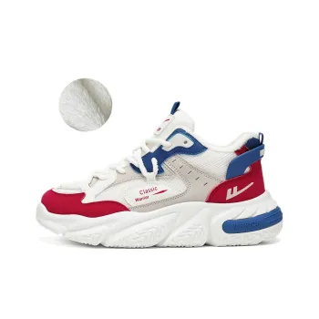 Warrior Warm Height Increasing Wear Resistant Mid Top Chunky Sneakers Unisex
