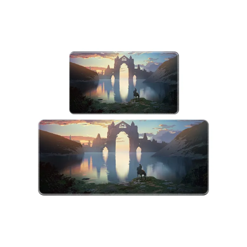 GULAN Multiple Images Available Extra Large Esports Thin Style G2 Precision Locking Natural Rubber Sole Mouse Pads-6