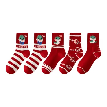 MIIOW Honmei Honmei Series Mid Calf Socks Unisex 5 Pack