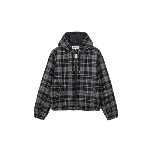 Stussy Work Jacket Wool Plaid