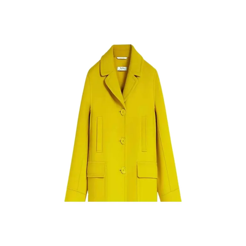 ’S MAX MARA Marina Collection Coats Women's Yellow-3