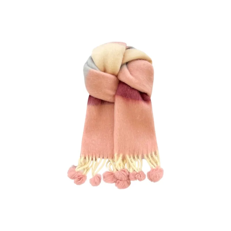 Yalu Polyester Knit Scarves Unisex Gift Box Set-4