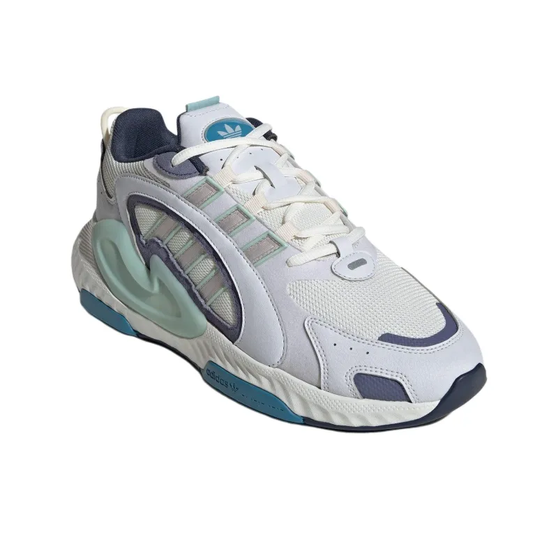Adidas Hi Tail 2.0 Non slip Lightweight Mid Top Casual Running Shoes Unisex Jade White-2