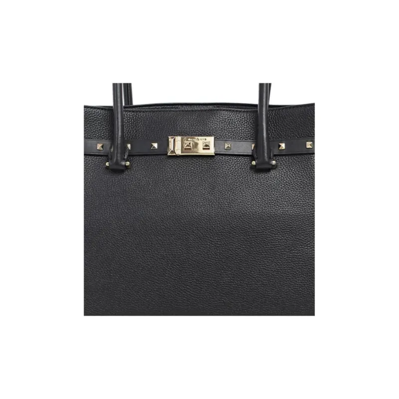 MICHAEL KORS MICHAEL KORS Handbag Collection MK Addison Leather One Shoulder Handbags Large Size Women's Black-2