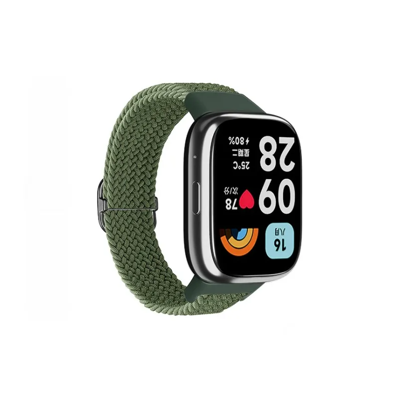 ZHENGGUANG Red Beige Compatibility Watch Band Fabric Material-11