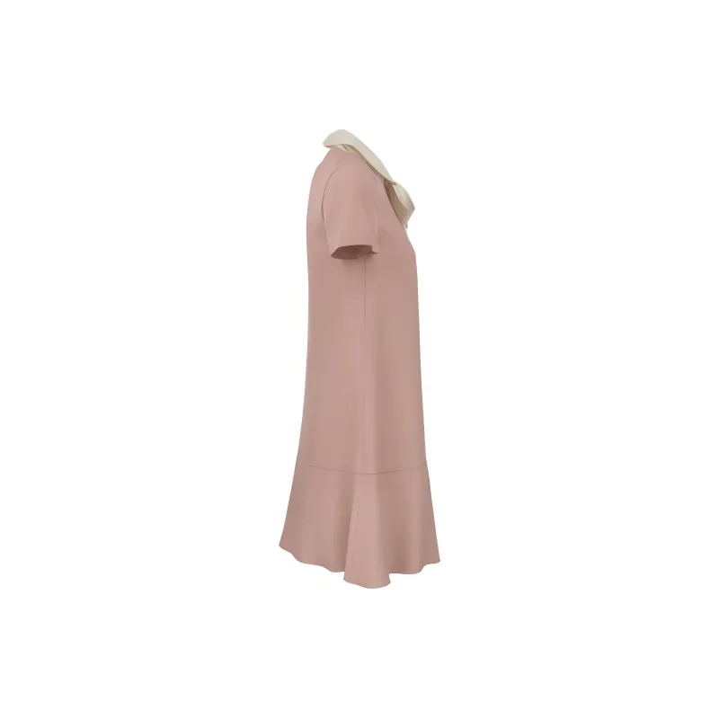 RED VALENTINO Short Sleeved Dresses Women's Pink-2