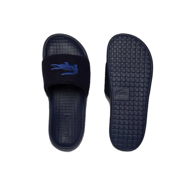 LACOSTE Slide Slippers Men's Marine Blue-4