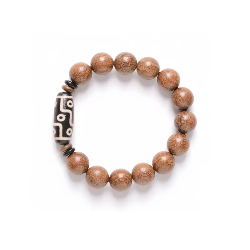 CUISHI Golden Sandalwood Bracelets Unisex-1