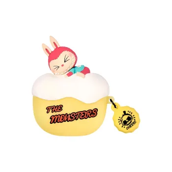POP MART Compatible With AirPods Pro Silicone + PVC THE MONSTERS Cute Headphone Cases