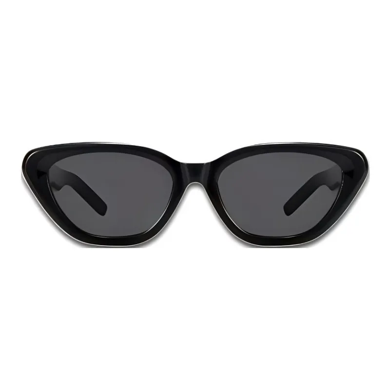 PARMU Plate Frame Cat Eye Sunglasses Unisex-1