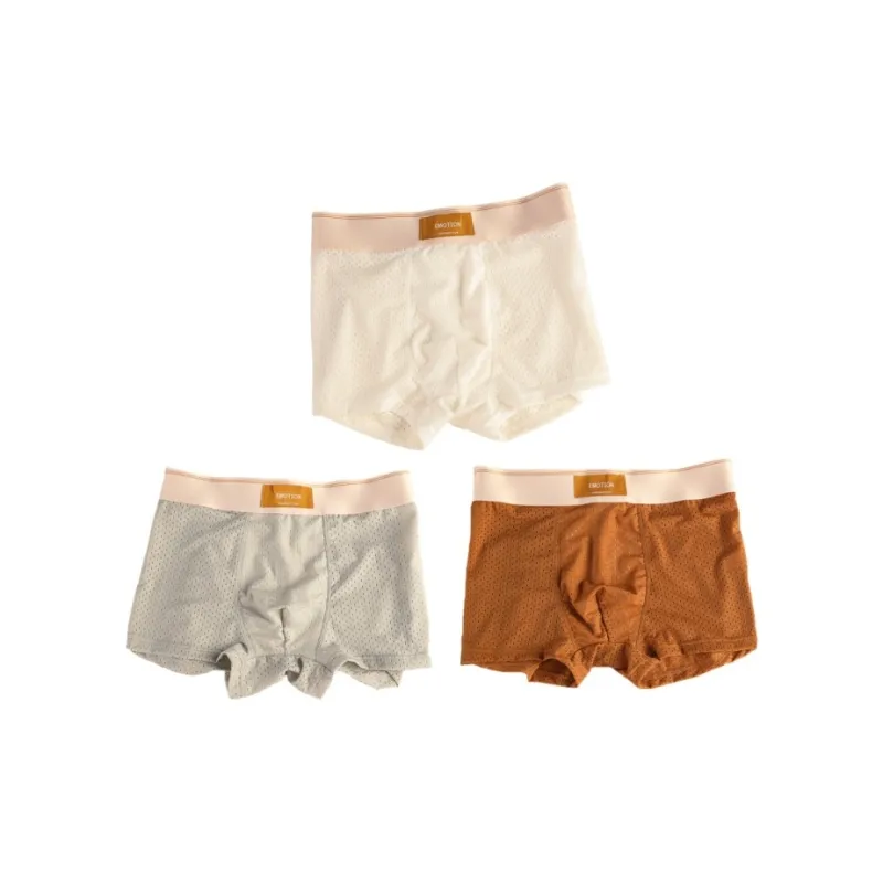 Qiao Ni Tong Underpants Men's 3 Pack-3