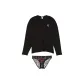 Set (Pure Black Bows/Black)