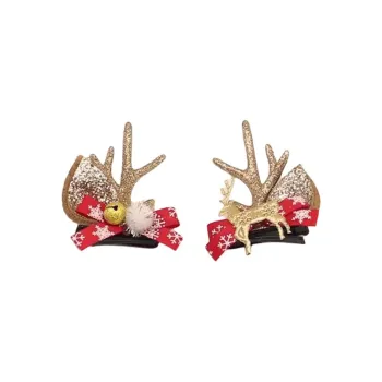 Peach Tea Resin Hair Clips Women's
