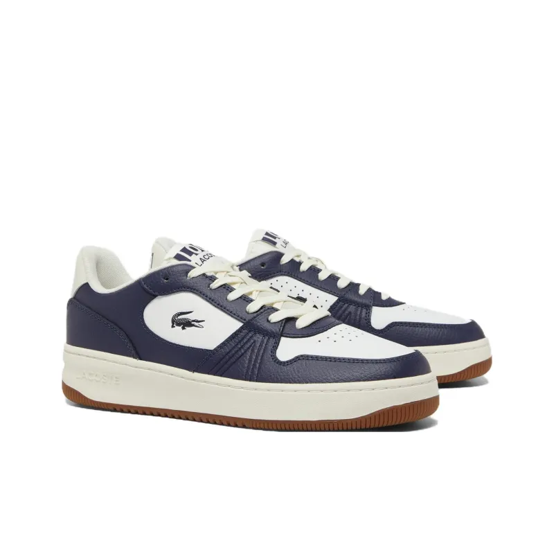 LACOSTE L001 Slip-Resistant Low-Top Skateboard Shoes Men's Marine Blue-1