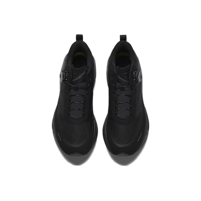 Sprandi Warm Wear Resistant Slip Resistant Low Top Boots Men's Black-3