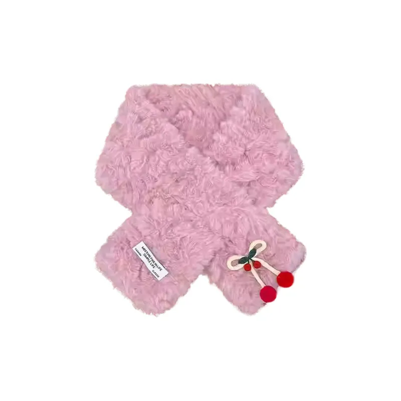 Yalu Polyester Plush Yarn Scarf Unisex Gift Box Set-5