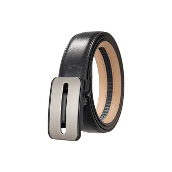 Mulinsen Alloy+Cow Split Leather Leather Belts Unisex 3 8