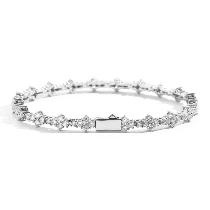 FOREVER MELODY Copper/Zircon Bracelets Unisex-0