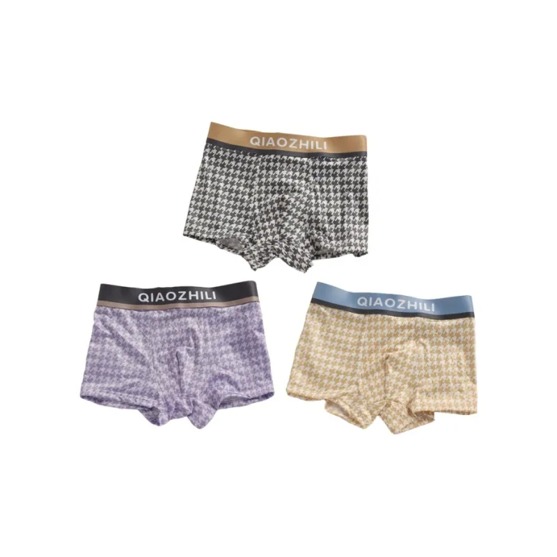 Qiao Ni Tong Underpants Men's 3 Pack-6