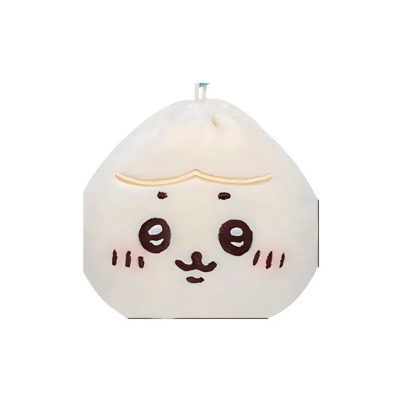 Chiikawa Hachiware Meat Baozi Bag Dolls Plush Pendant 6cm High-2