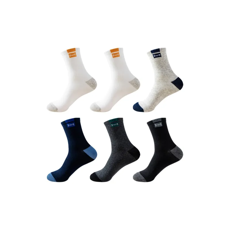 MIIOW Mid Calf Socks Unisex 6 Pack-4