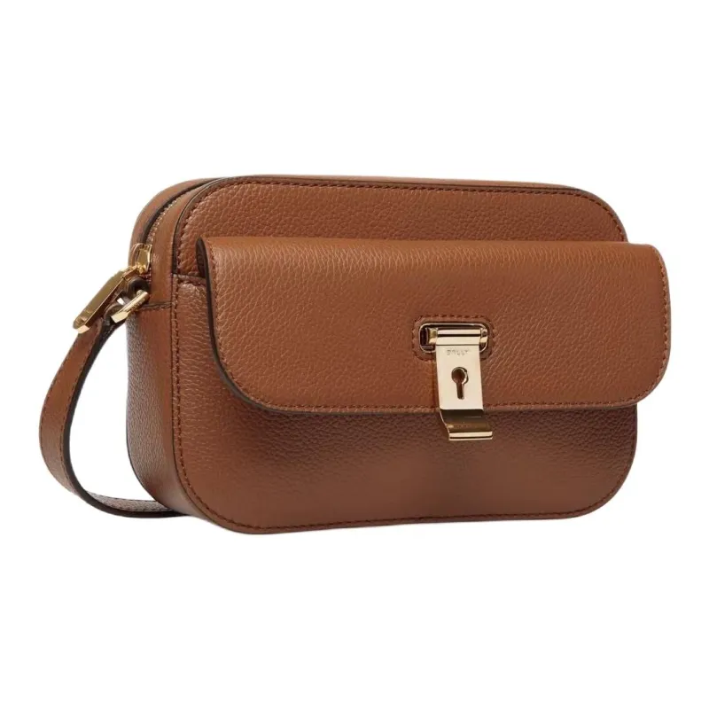 BALLY Small Lock Me Cross Body Bag-1