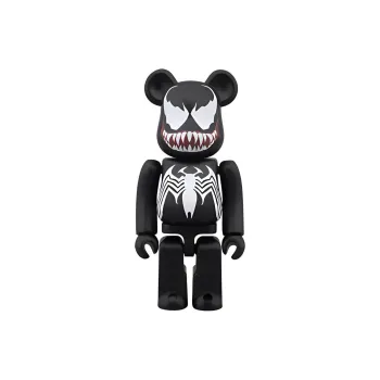 BE@RBRICK x MARVEL Venom Movie Animation VENOM 2014 Original Edition Hang Tag Box 100% 7cm