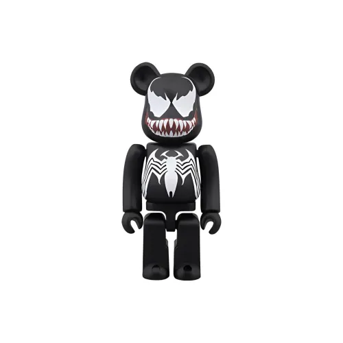 BE@RBRICK x MARVEL Venom Movie Animation VENOM 2014 Original Edition Hang Tag Box 100% 7cm