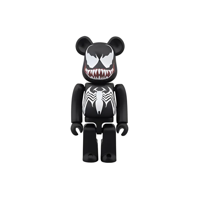 BE@RBRICK x MARVEL Venom Movie Animation VENOM 2014 Original Edition Hang Tag Box 100% 7cm-0