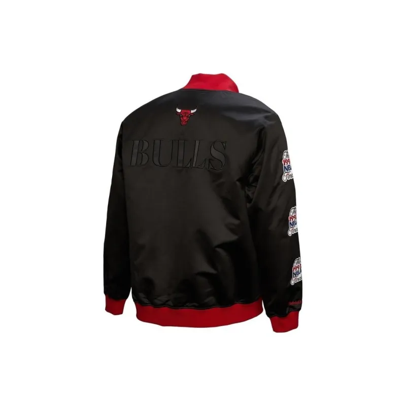 Mitchell & Ness Jacket Unisex Black-2