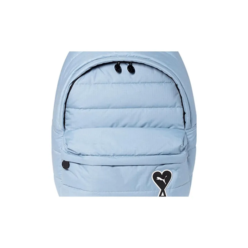 AMIPARIS PUMA Collaboration Polyester Backpack Unisex Light Blue-3