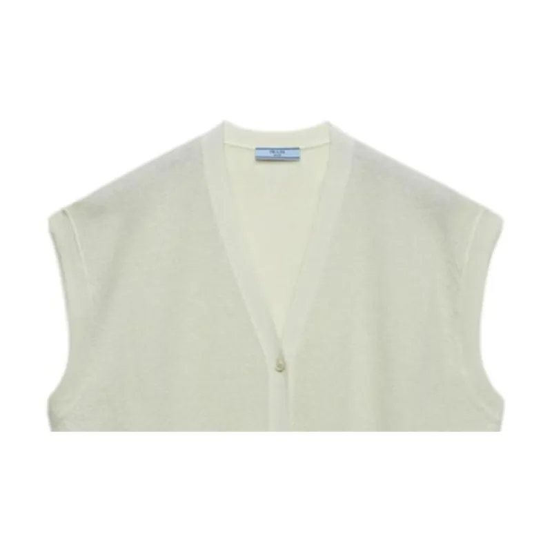 PRADA Tank Tops Women's Light Green-3