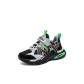 XktS501 Black Green[Breathable Mesh]