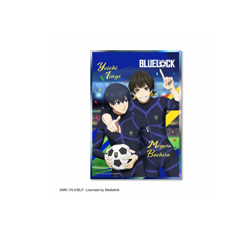 MOUXUYY Blue Lock Flash Silver Laser Multiplayer 15*20CM Anime Artboard Prints-2