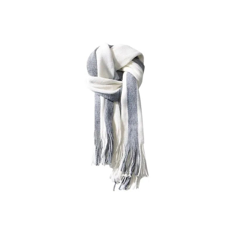 Yalu Polyester Knit Scarves Unisex Gift Box Set-0