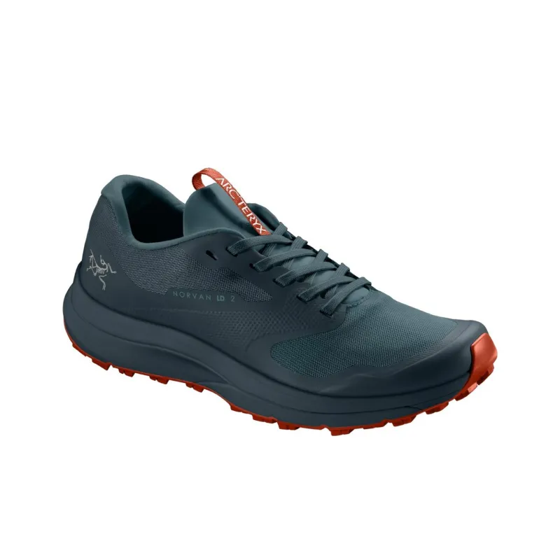 Arcteryx Norvan LD 2 Anti Slip Wear Resistant Low Top Running Shoes Men's Black Gray Color-1