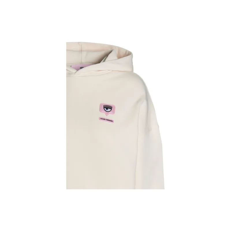 CHIARA FERRAGNI SS22 Sweatshirt Women's Ecru-5
