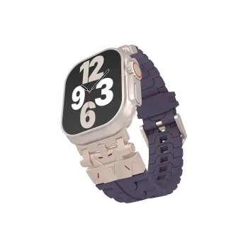 ZHENGGUANG Watch Band Apple Compatibility Silicone Material