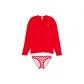 Set (Bright Vermillion Stripes/Vermilion)