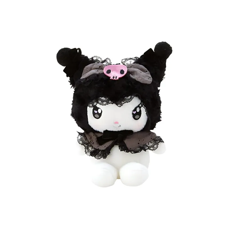 Sanrio Kuromi Kuromi Sweet Lolita Dolls Plush Doll 18CM High-0