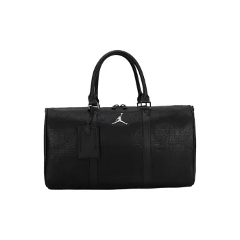Jordan Pu One Shoulder Crossbody Handbag, Travel Bag Unisex Black