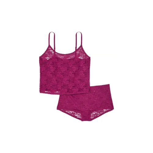 Victoria's Secret PINK Pretty Perfect Cami & Panty Set / Thriller Pajama Set Women's Dark Purple